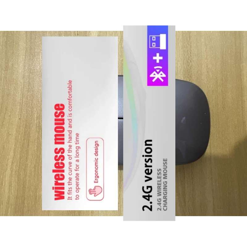 Laptop Accessories Rgb - Bluetooth Dual Mode Wireless Ergonomic Mouse