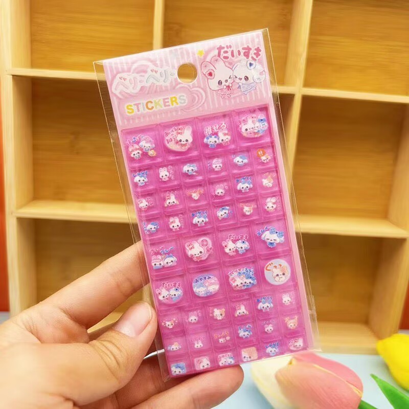 2/4p Solid Square Sticker Diy  - Laptop Accessories Toy review and price