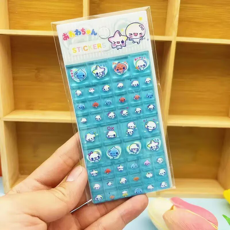 2/4p Solid Square Sticker Diy  - Laptop Accessories Toy review and price