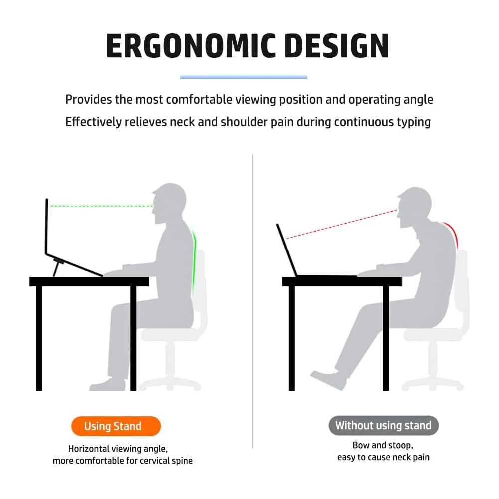 2pcs/Set Foldable Laptop Stand - Laptop Accessories Distributor review and price