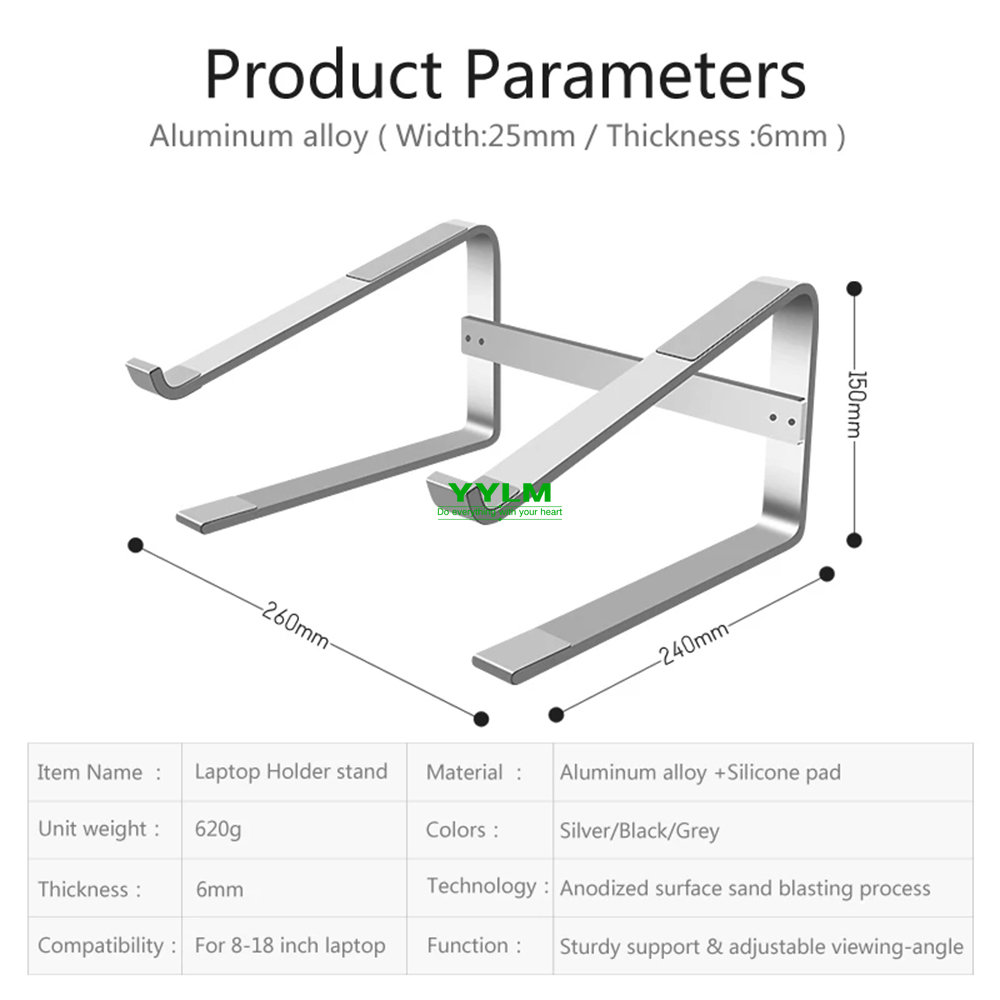 Aluminum Laptop Stand Notebook - Laptop Accessories Distributor review and price