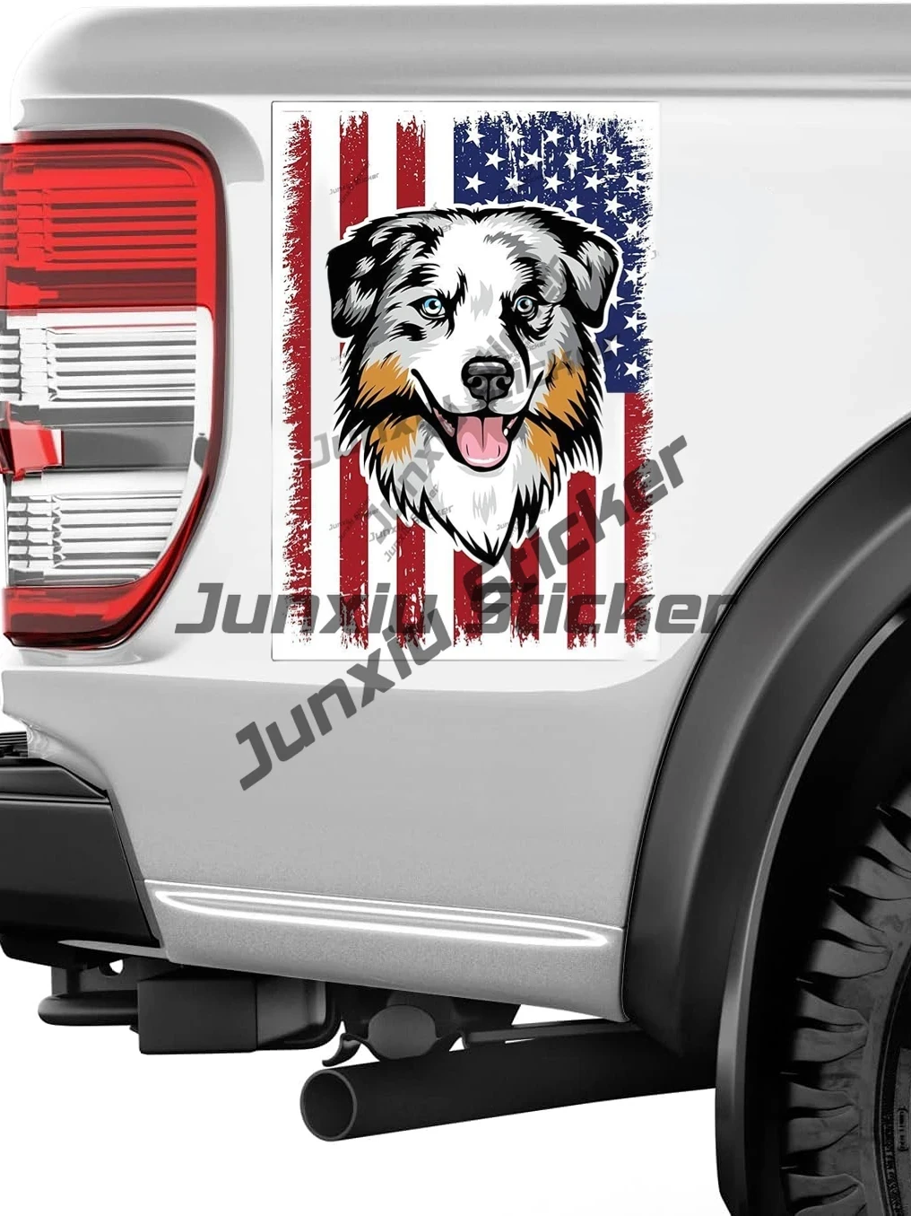 American Flag Australian Sheph - Laptop Accessories Logo review and price
