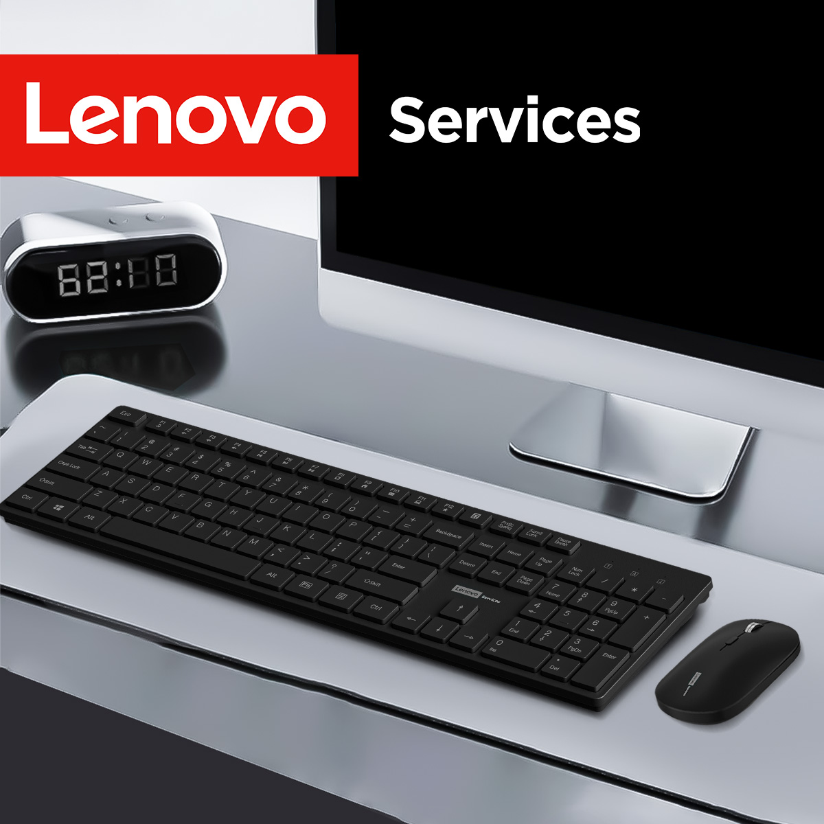 Lenovo KN220 Silent 2.4G Wirel - Laptop External Accessories review and price