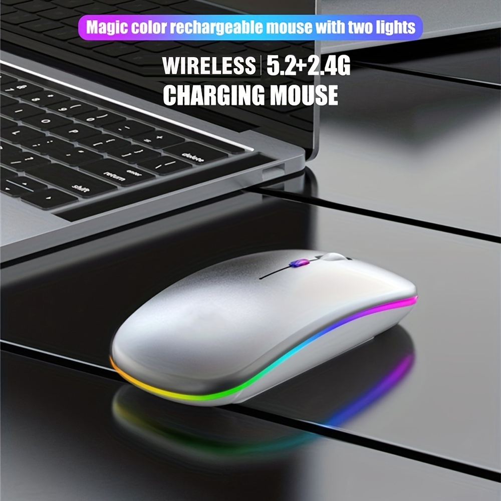 Wireless Mouse Bluetooth Dual  - Laptop External Accessories review and price