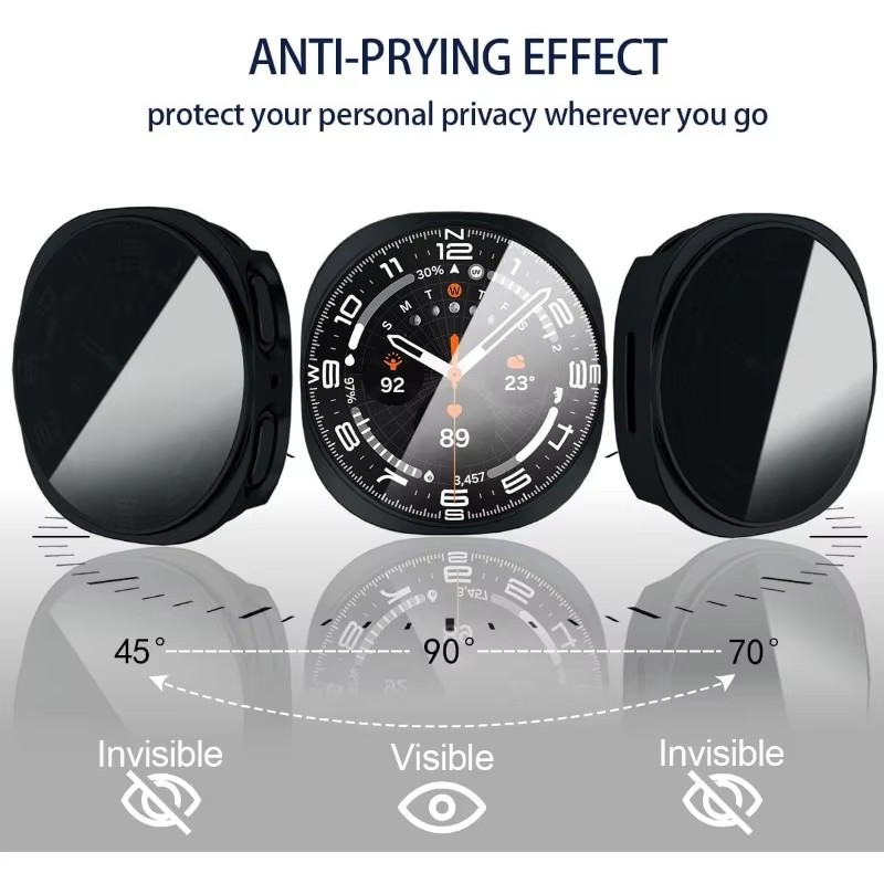 Privacy Glass+Case For Samsung - Privacy Screen Filter review and price