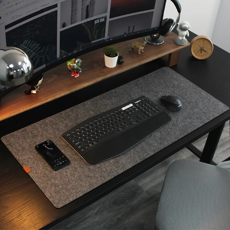 Wool Felt Mouse Pad Office Com - Laptop Accessories Display review and price
