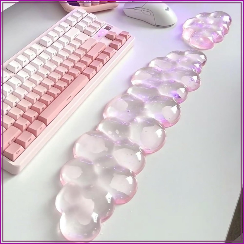 Soft Cloud Gel Mouse Pad With  - Laptop Accessories For Wrist Support review and price