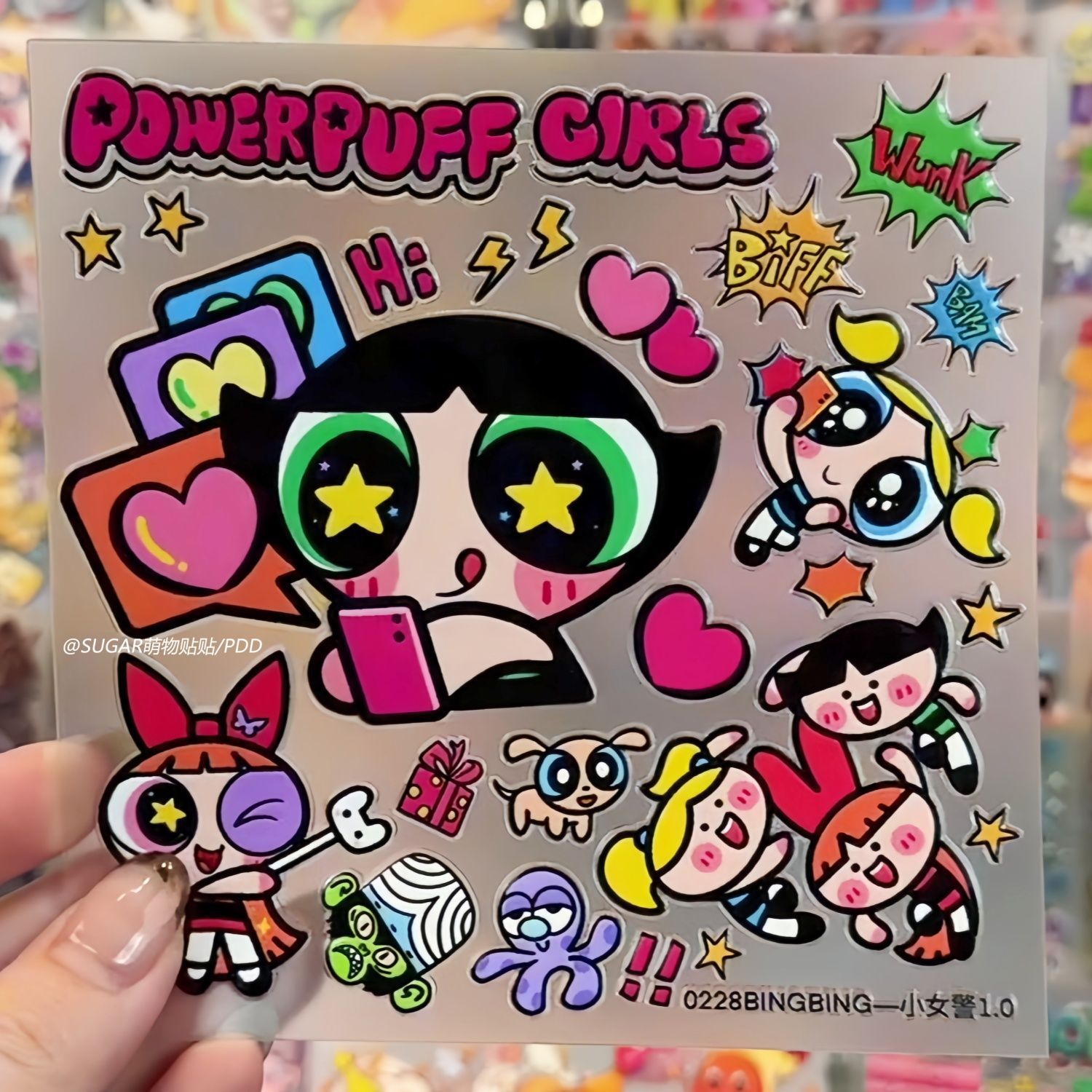 Kawaii Powerpuff Girl Characte - Laptop Accessories Decoration review and price