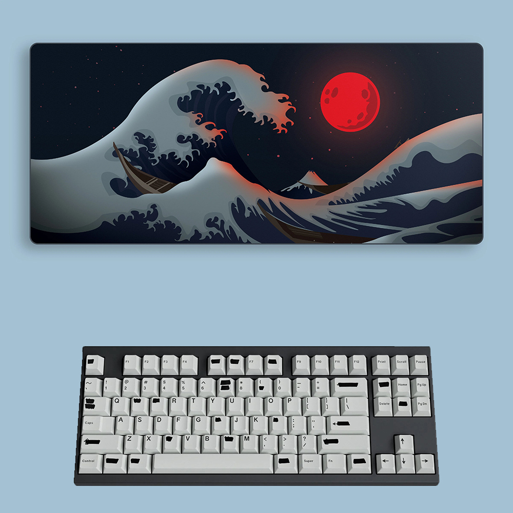 Great Wave Mouse Pad White Des - Laptop Accessories For Protection review and price