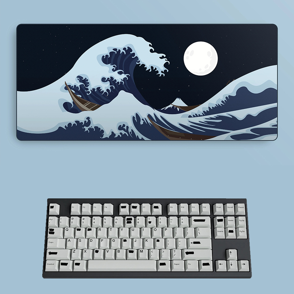 Great Wave Mouse Pad White Des - Laptop Accessories For Protection review and price