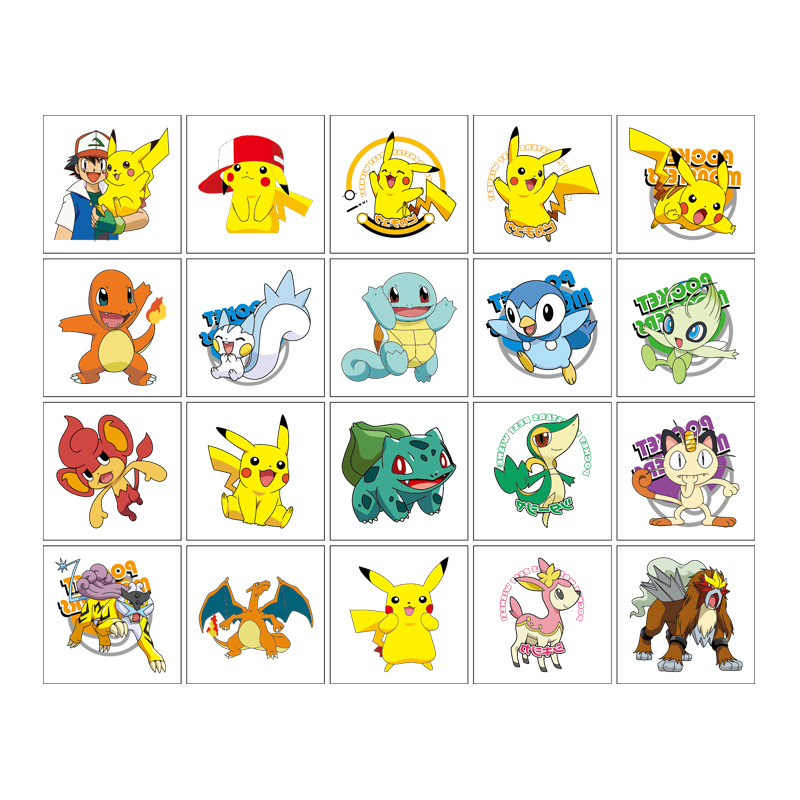 5*5cm 20pcs Pokemon Pikachu Ta - Laptop Accessories Toy review and price