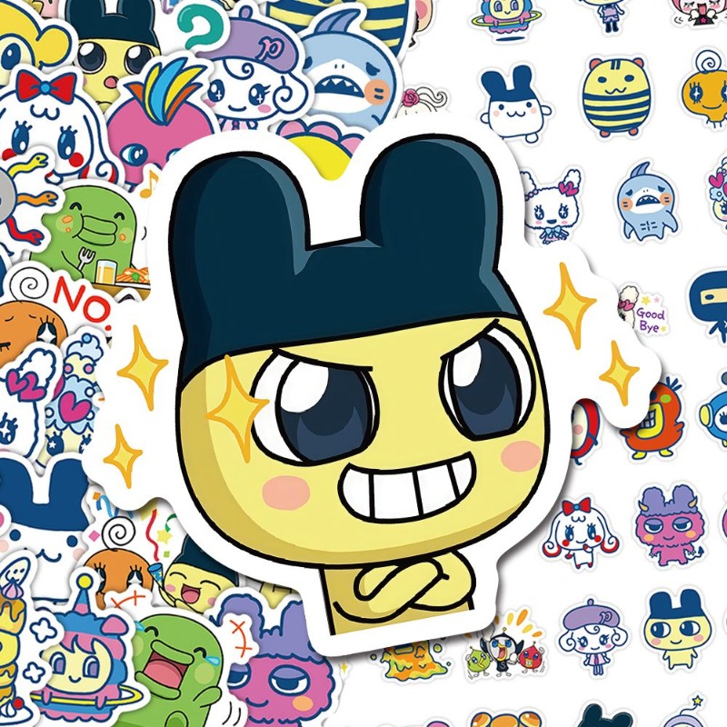Japanese Tamagotchi Stickers E - Laptop Accessories Toy review and price