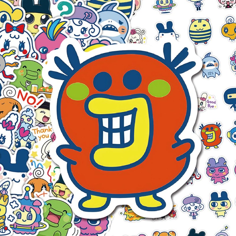 Japanese Tamagotchi Stickers E - Laptop Accessories Toy review and price