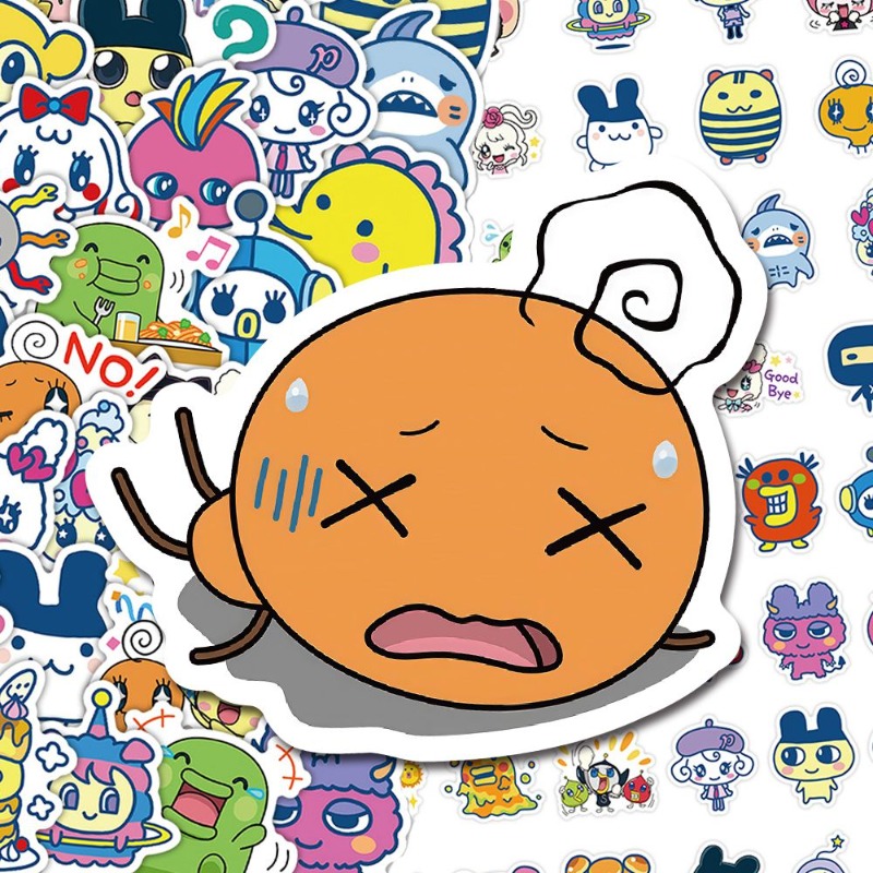 Japanese Tamagotchi Stickers E - Laptop Accessories Toy review and price