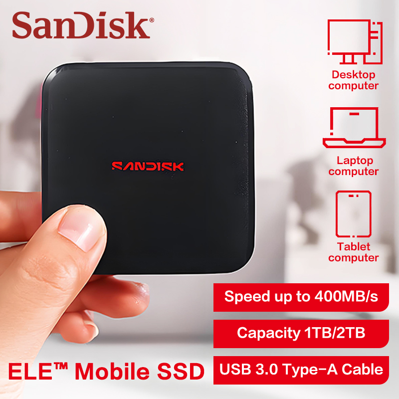 SanDisk ELE Mini Portable SSD  - Laptop External Accessories review and price