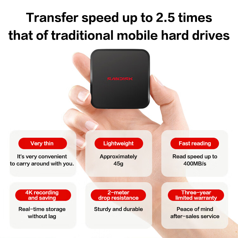 SanDisk ELE Mini Portable SSD  - Laptop External Accessories review and price