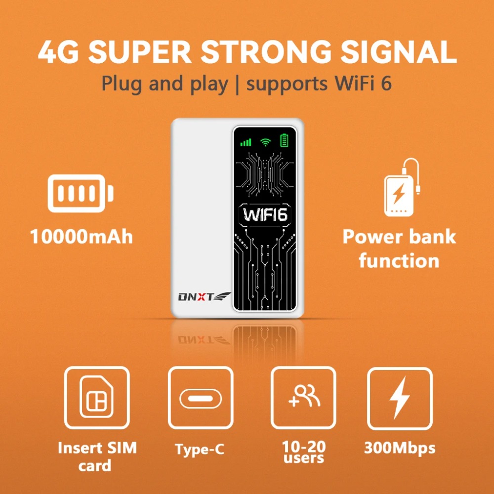 M20 4G LTE WiFi6 Router 300Mbp - Laptop External Accessories review and price