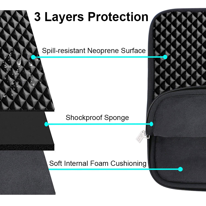 Black Laptop Bag 11 12 14 15 1 - Laptop Sleeve Neoprene review and price