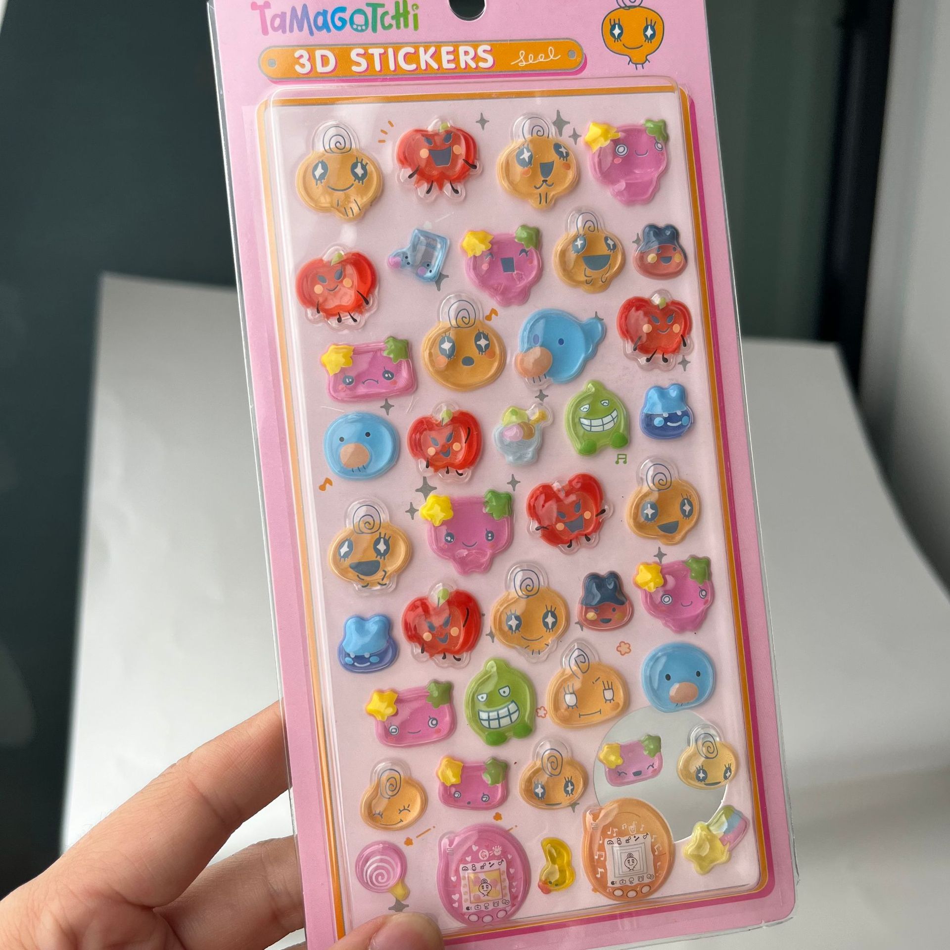Cute Tamagotchi 3D Puffy Stick - Laptop Accessories Decoration review and price