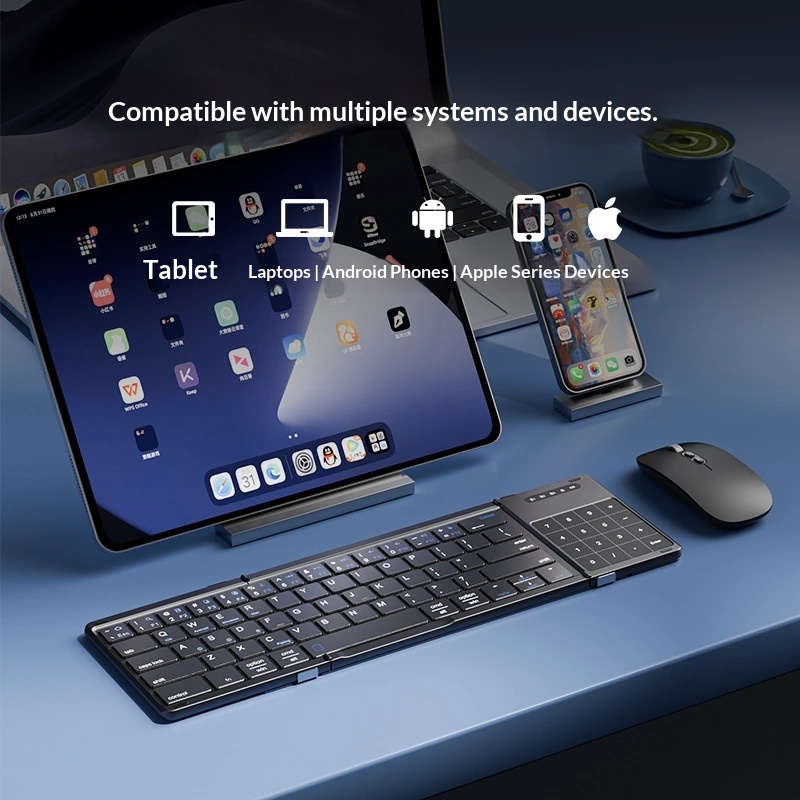 Mengzu Tri Fold Wireless Bluet - Laptop Accessories Distributor review and price