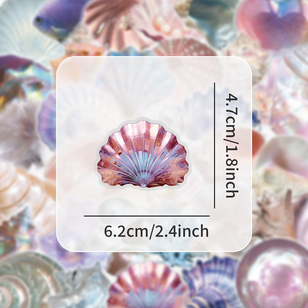 50pcs Cartoon Shell Graffiti S - Laptop Accessories Decoration review and price
