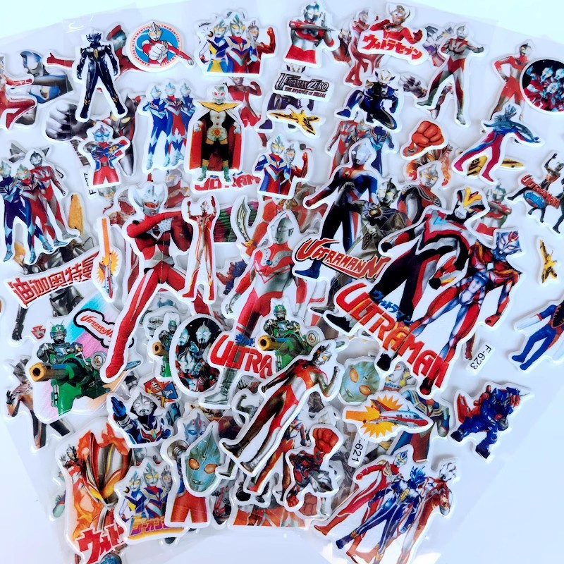 10pcs Cartoon Ultraman 3D Bubb - Laptop Accessories For Protection review and price
