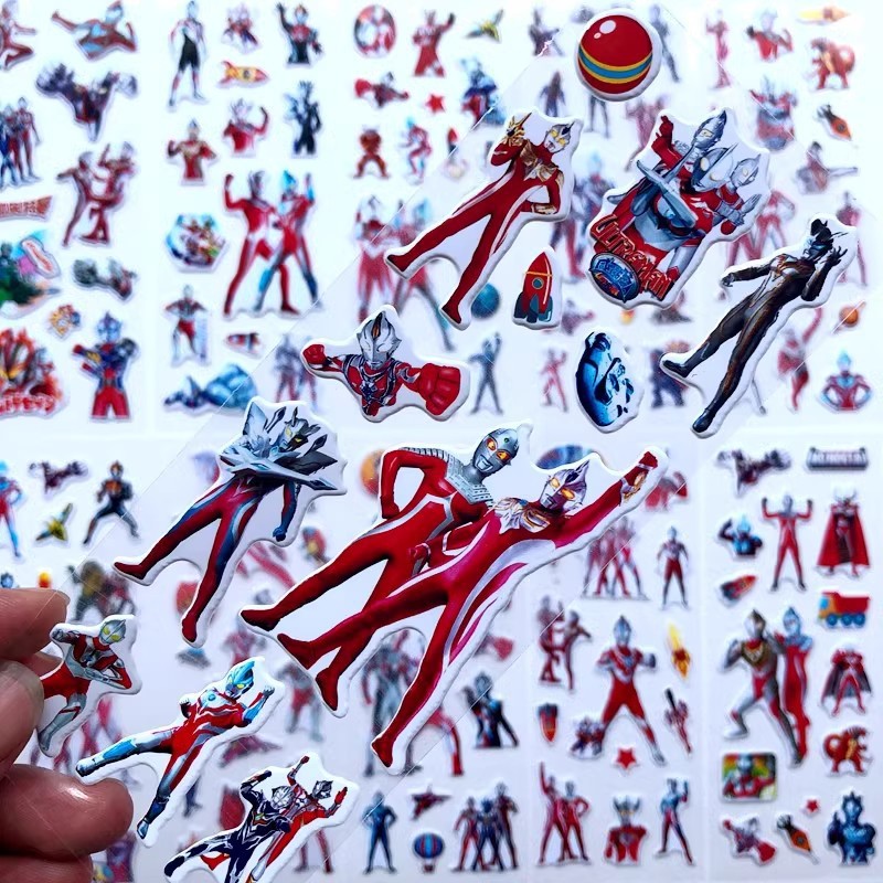 10pcs Cartoon Ultraman 3D Bubb - Laptop Accessories For Protection review and price