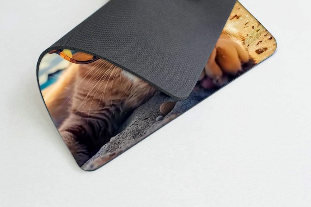 Sunshine Beach Cat Mouse Pad w - Laptop Accessories For Wrist Support review and price