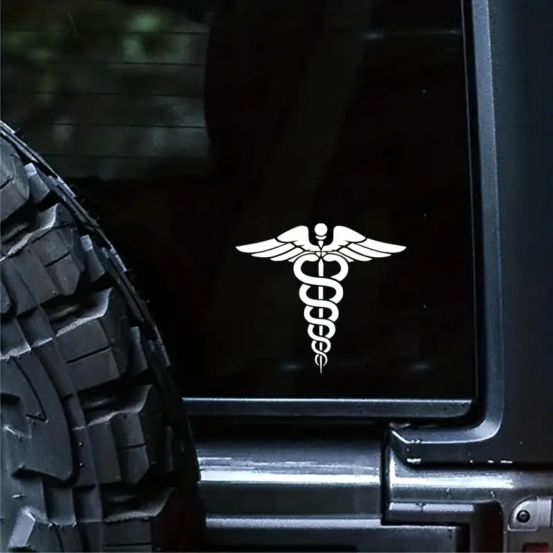 1PC EMT Nurse Fireman Doctor C - Laptop Accessories Logo review and price