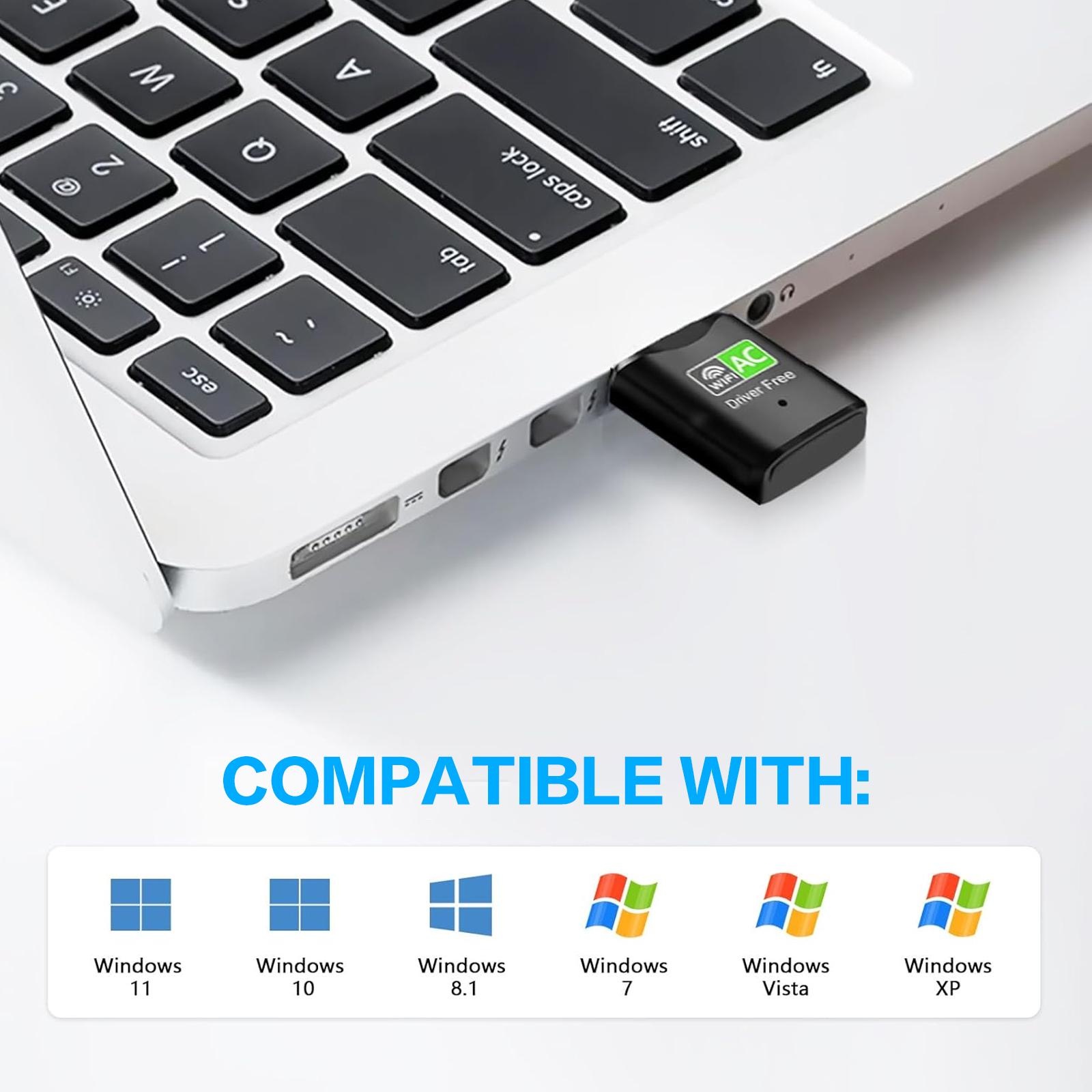 AC600 USB WiFi Adapter, Dual B - Laptop Accessories Distributor review and price