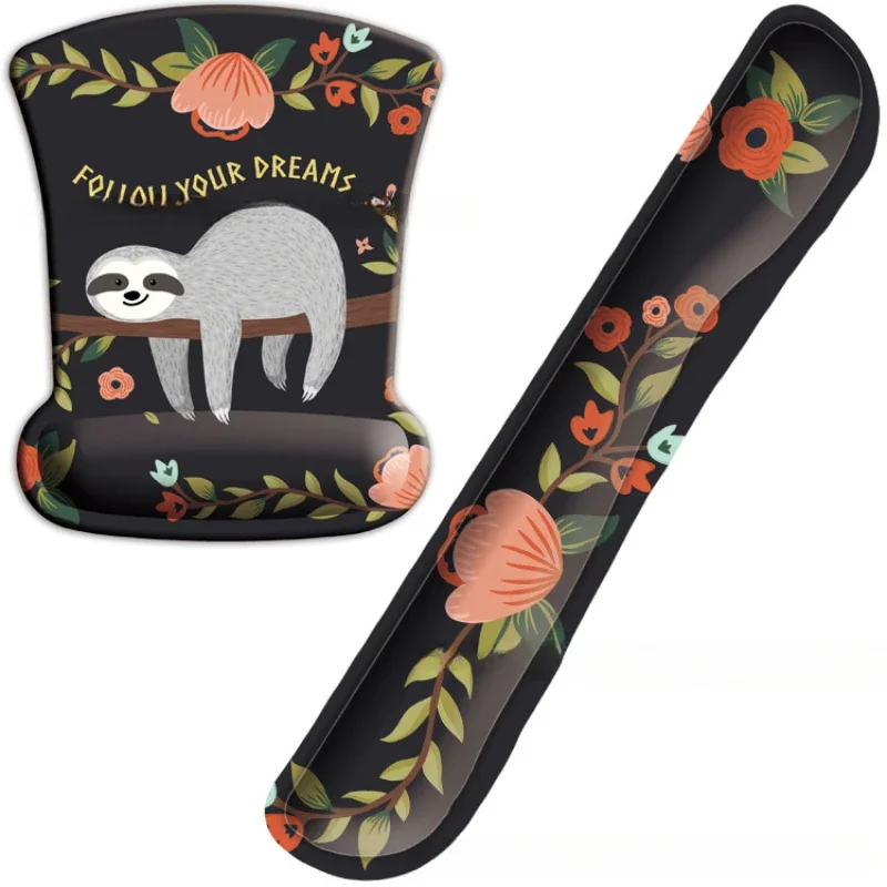 Cute Sloth Memory Foam Wrist R - Laptop Accessories For Wrist Support review and price