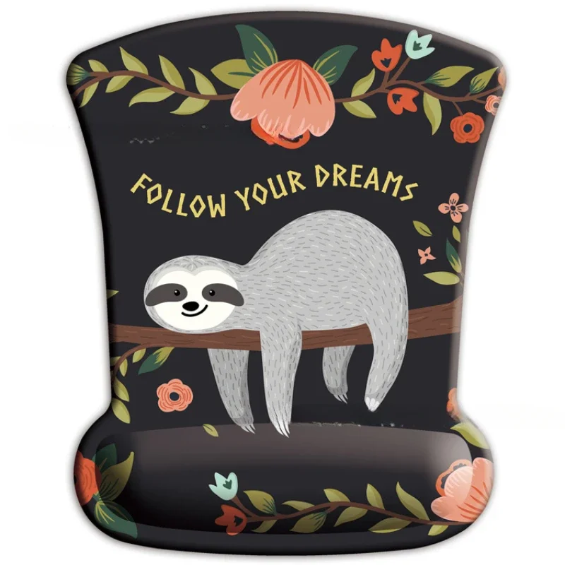 Cute Sloth Memory Foam Wrist R - Laptop Accessories For Wrist Support review and price