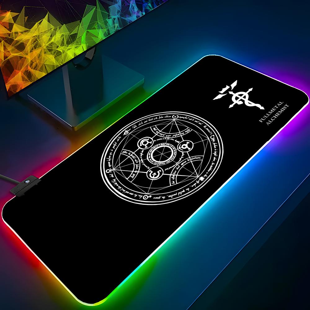 Fullmetal Alchemist Mouse Pad  - Laptop Accessories Rgb review and price